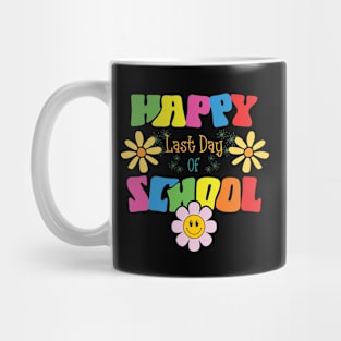 Happy last day of school - funny sayings Mug